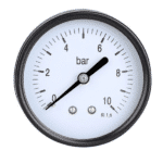 Pressure gages for water stations