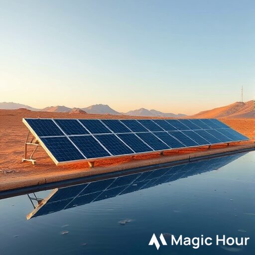 حلول تحلية المياه بالطاقة الشمسية