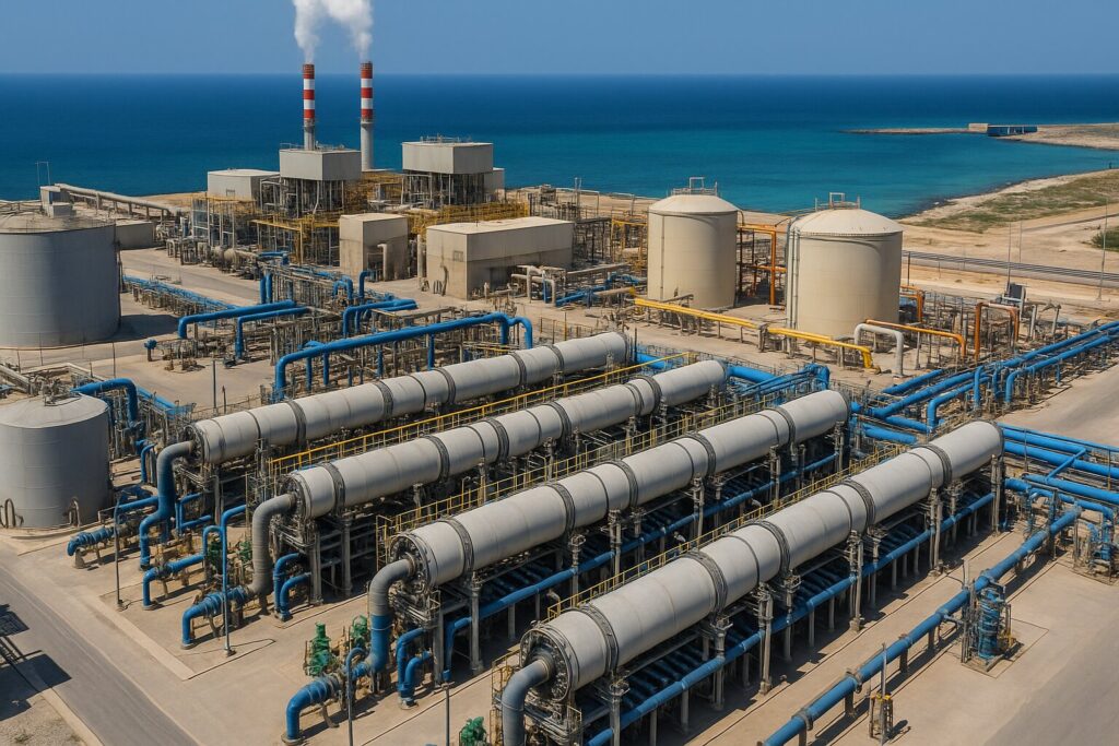 تصريف السد وتأثيره على محطات تحلية المياه