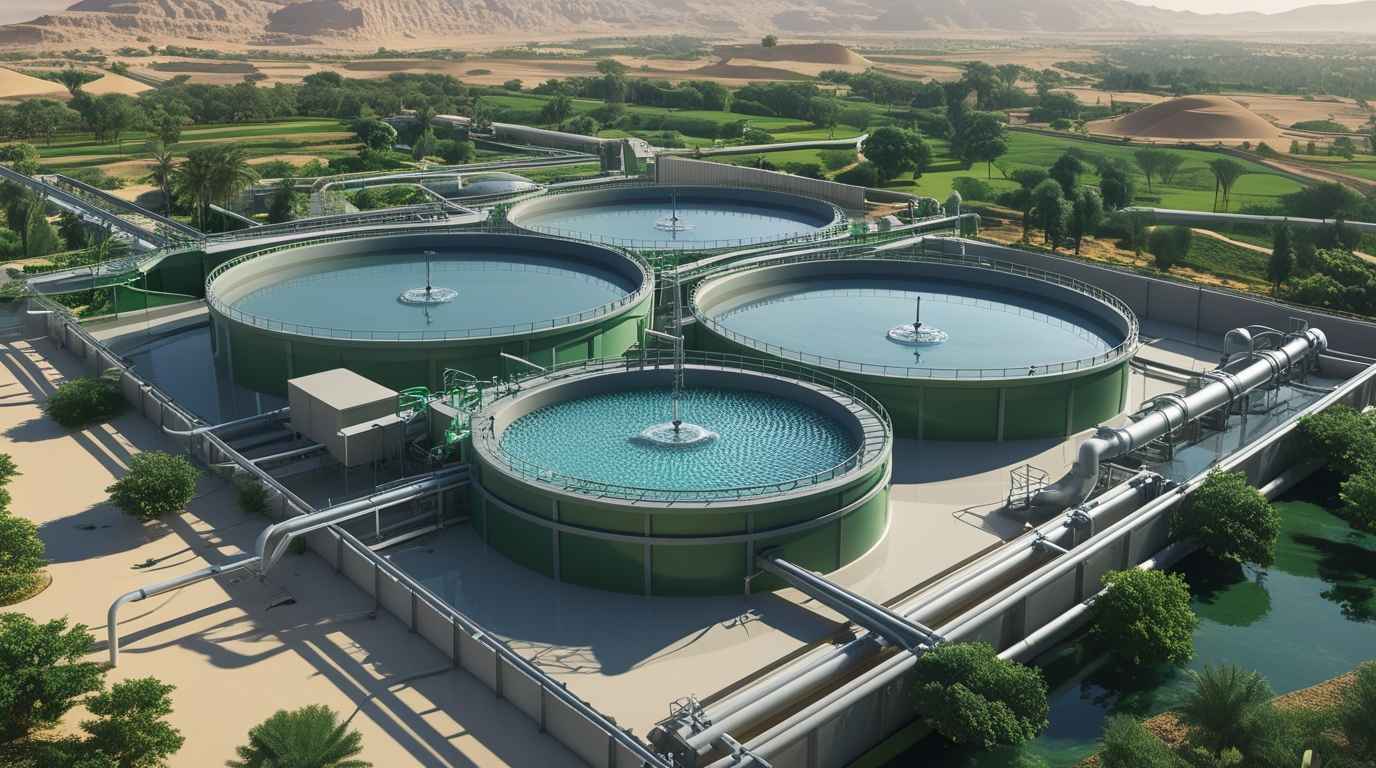 محطات معالجة مياه الصرف الصحي في مصر