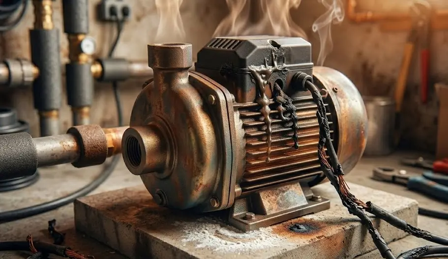 سبب سخونة الموتور المنزلي و احتراقه