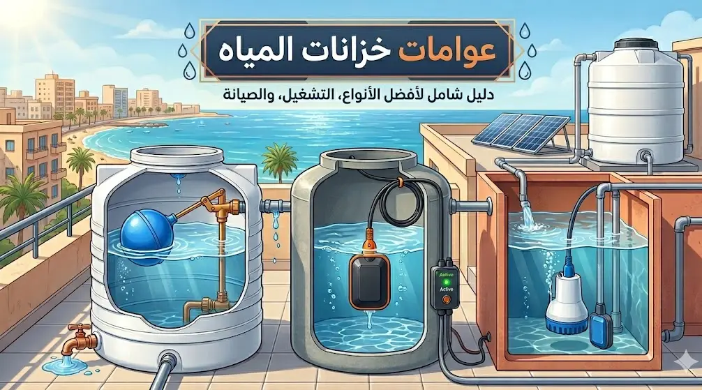عوامات خزانات المياه