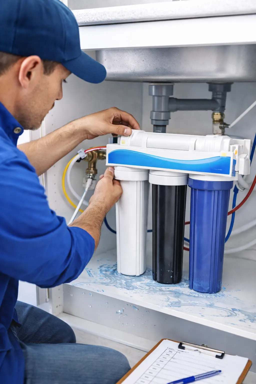 سعر فلتر تانك 3 مراحل و خدمة تركيبه