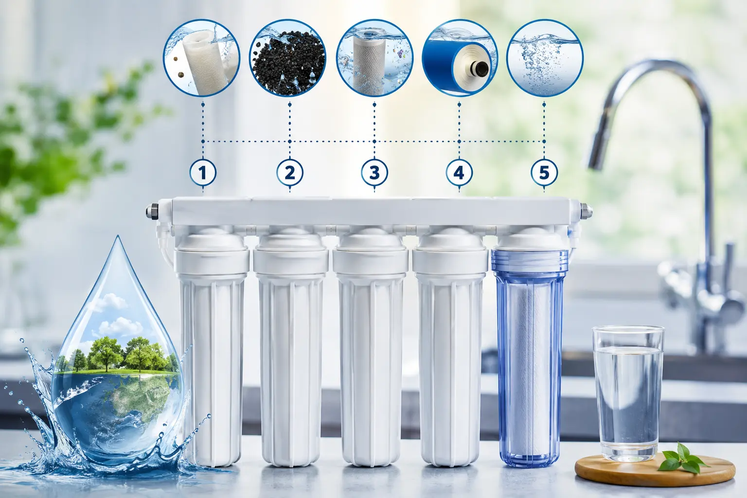 سعر فلتر اكوا جيت 5 مراحل