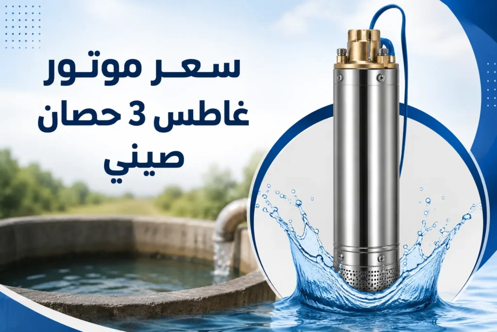 سعر موتور غاطس 3 حصان صيني