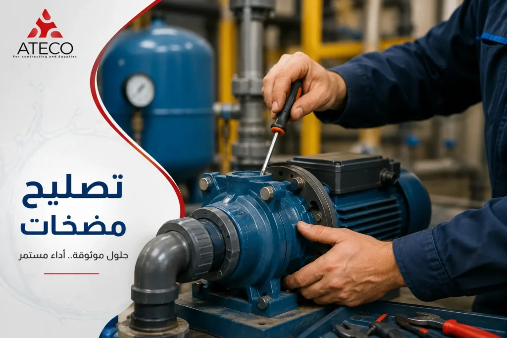 تصليح مضخات المياه