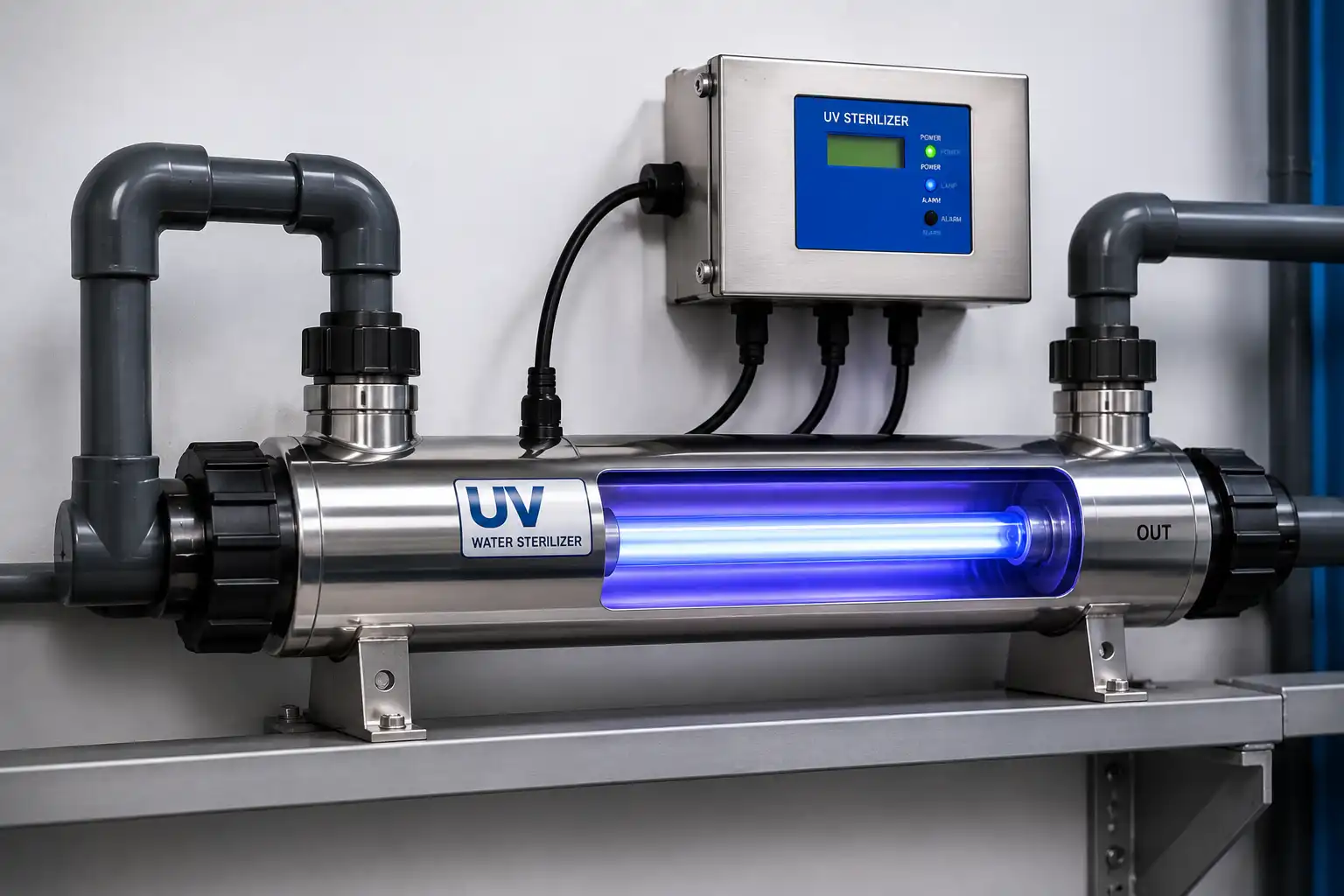وحدة تعقيم المياه UV