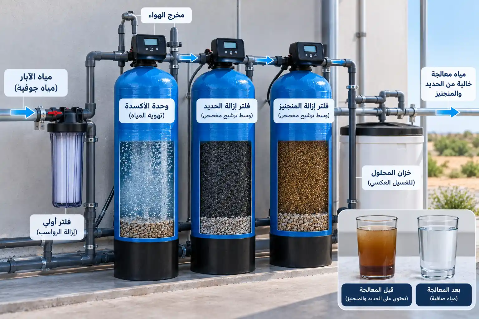 محطة معالجة المياه الجوفية