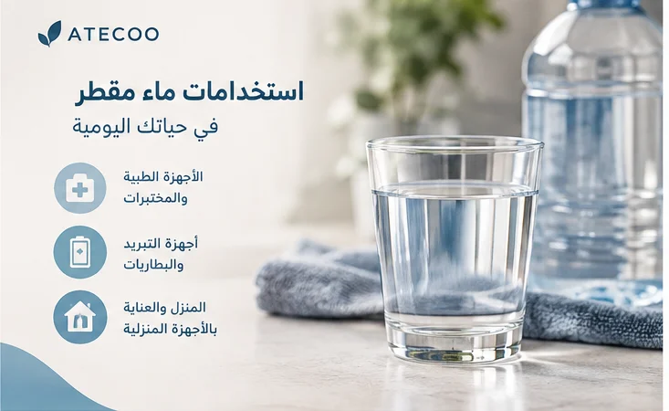 الماء المقطر